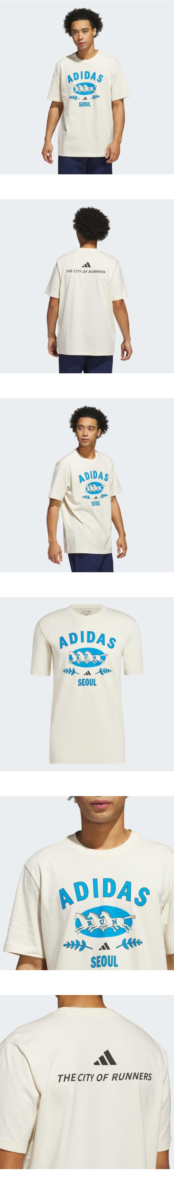 ★ADIDAS★ ソウル限定 SEOUL TEE JM0275 JM0276 adidas Seoul Tee Men's Sportswear T-Shirts Casual Tee Black